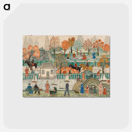 アートポストカード-Central Park
 - バーンズ・コレクション Postcard.