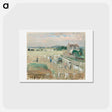 アートポストカード-Hanging the Laundry out to Dry
 - ベルト モリゾ Postcard.