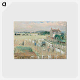 アートポストカード-Hanging the Laundry out to Dry
 - ベルト モリゾ Postcard.