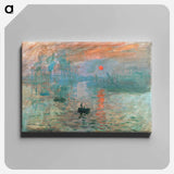 Impression, Sunrise - Claude Monet Canvas.
