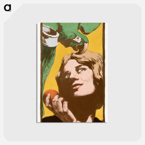 アートポストカード-La Femme au Perroquet
 - クリーブランド美術館 Postcard.