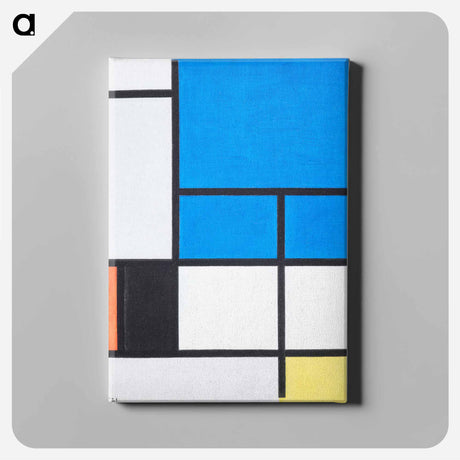 アートパネル-Composition with Large Blue Plane
 - ダラス美術館 Canvas.