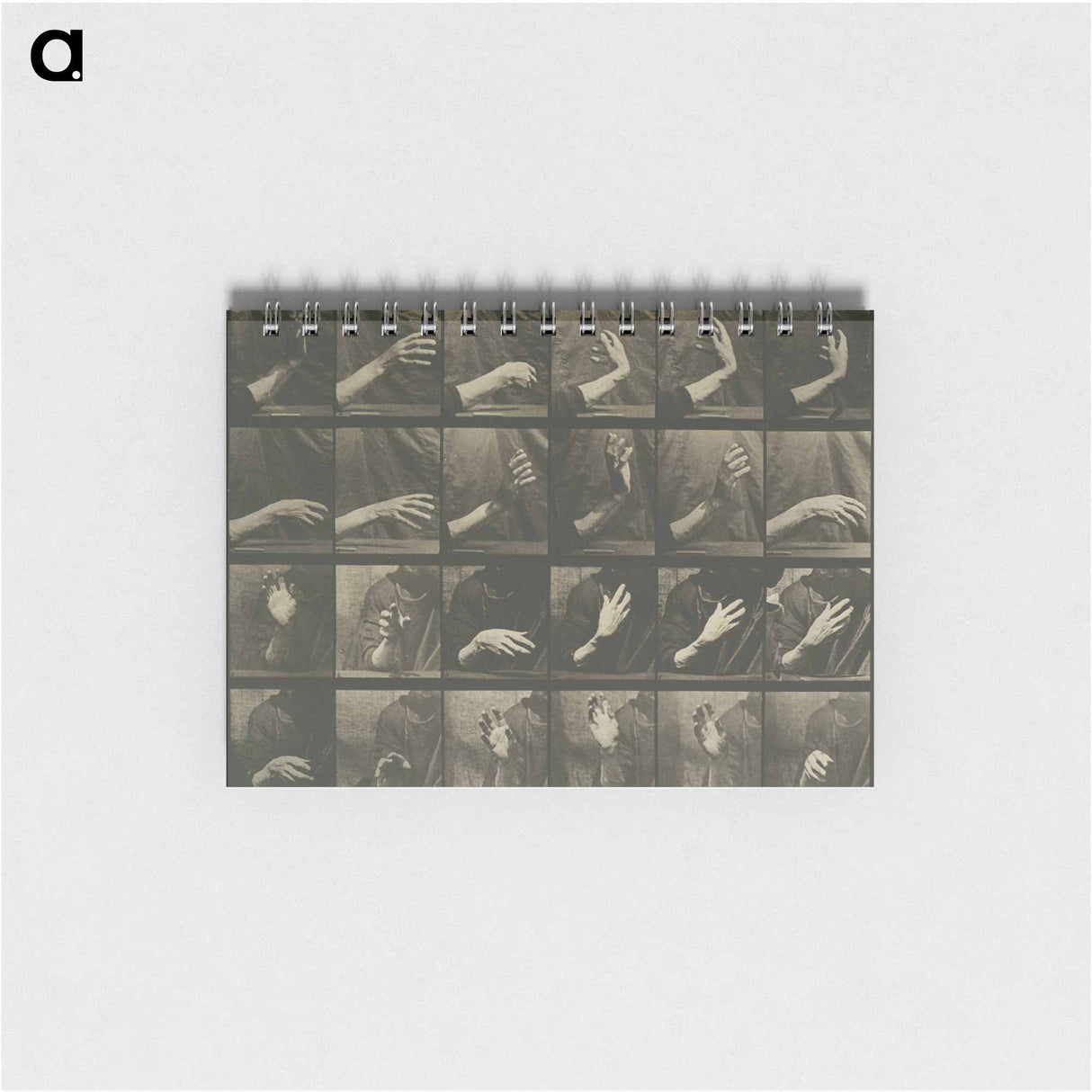 アートメモ帳-Animal Locomotion, Plate 535
 - エドワード マイブリッジ Memo.