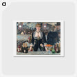 アートポストカード-A Bar at the Folies-Bergère - エドゥアール マネ Postcard.