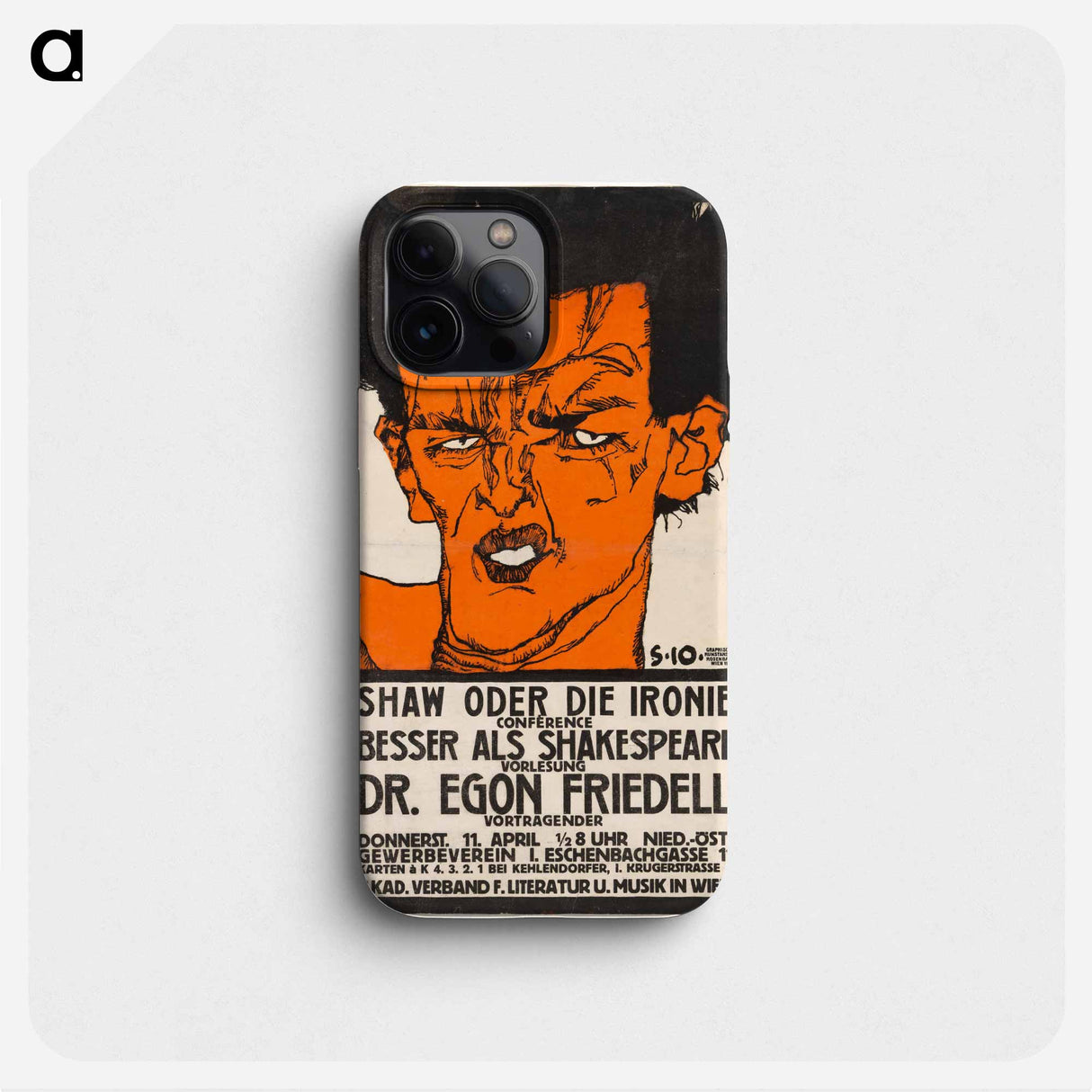 Shaw oder die Ironie - エゴン シーレ Phone Case.