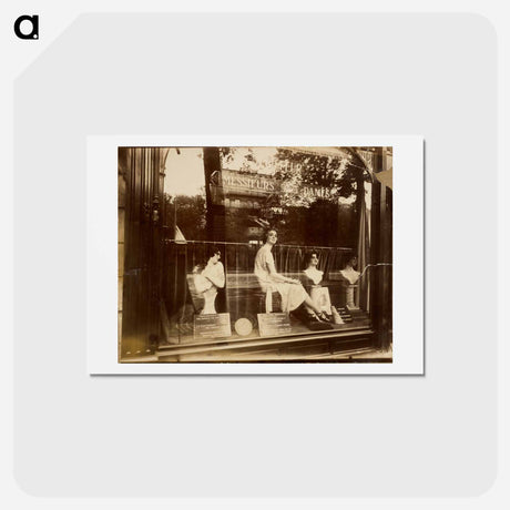 アートポストカード-Salon de Coiffure
 - ウジェーヌ アジェ Postcard.