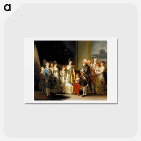 アートポストカード-Aparecen Goya - フランシスコ デ ゴヤ Postcard.