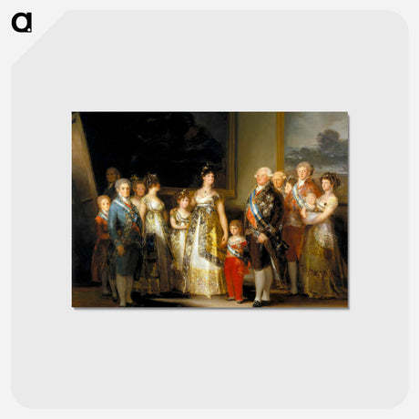 アートポストカード-Aparecen Goya - フランシスコ デ ゴヤ Postcard.