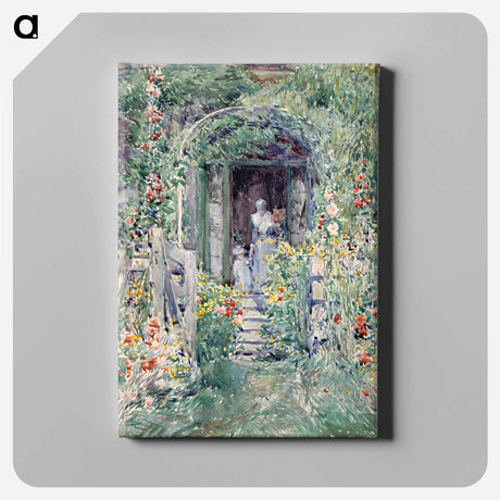 アートパネル-The Garden in Its Glory - フレデリック チャイルド ハッサム Canvas.
