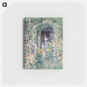 アートメモ帳-The Garden in Its Glory - フレデリック チャイルド ハッサム Memo.