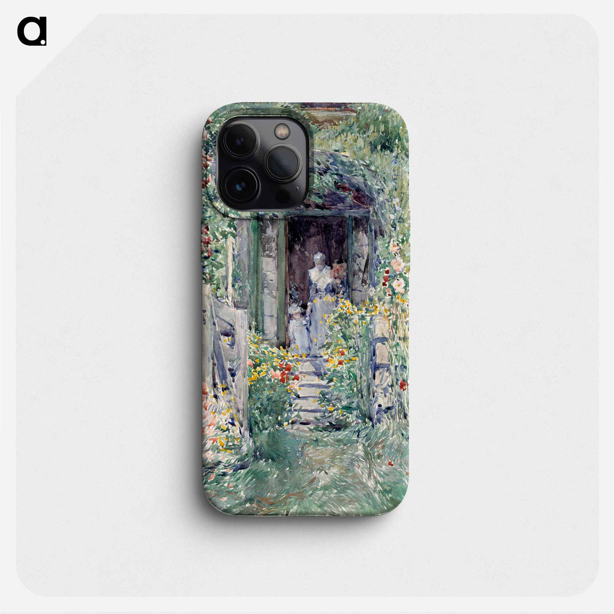 The Garden in Its Glory - フレデリック チャイルド ハッサム Phone Case.