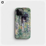 The Garden in Its Glory - Frederick Childe Hassam Phone Case.