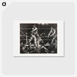 アートポストカード-Dempsey and Firpo - ジョージ ベローズ Postcard.