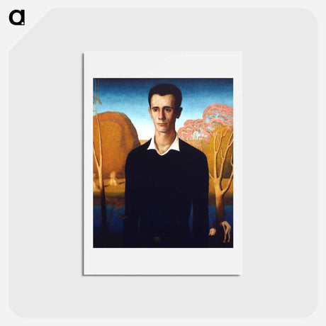 アートポストカード-Arnold Comes of Age - グラント ウッド Postcard.