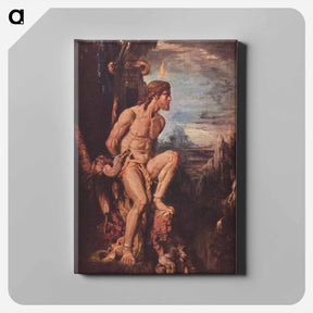 アートパネル-『プロメーテウス』 （1868年） - ギュスターヴ モロー Canvas.