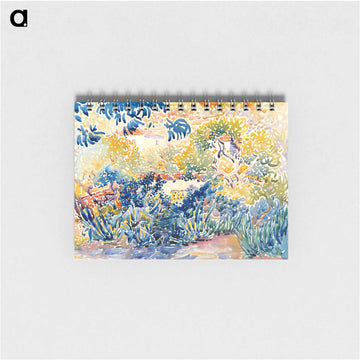 The Artist's Garden at Saint-Clair - アンリ エドモンド クロス Memo.