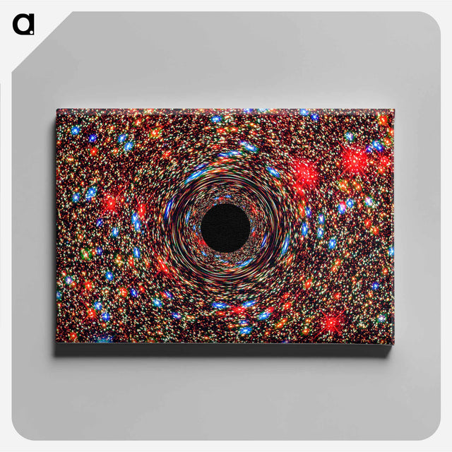 アートパネル-Behemoth Black Hole
 - ハッブル画像 Canvas.