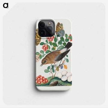 Northern Wheatear, Cowberry, and Insects
 - ジェームズ ボルトン Phone Case.