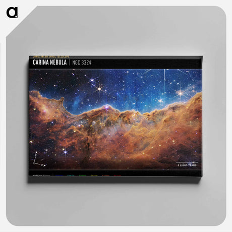 アートパネル-Cosmic Cliffs
 - ジェームズ ウェッブ宇宙望遠鏡 Canvas.