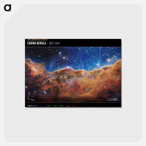 Cosmic Cliffs
 - ジェームズ ウェッブ宇宙望遠鏡 Postcard.