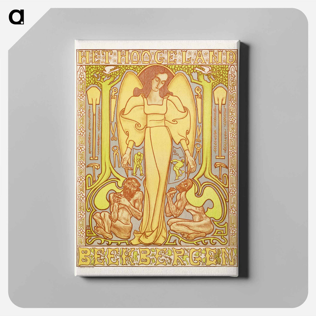 The Hoogeland, Beekbergen - Jan Toorop Canvas.