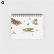 アートメモ帳-Insects, Butterflies, and a Grasshopper
 - ヤン ファン ケッセル Memo.