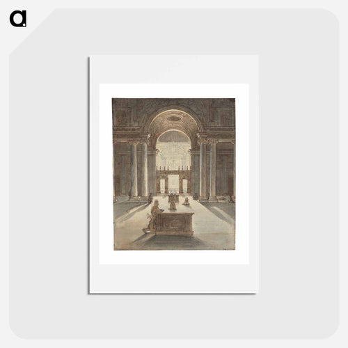 Borghese Chapel in Santa Maria Maggiore
 - ジャン オーギュスト ドミニク アングル Postcard.