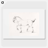 Stepping horse - Jean Bernard Poster.