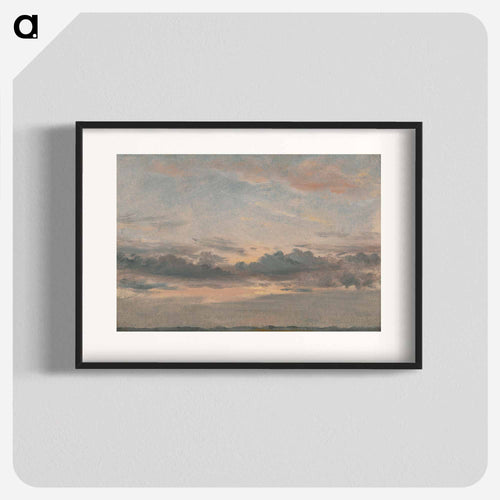 A Cloud Study, Sunset
 - ジョン コンスタブル Poster.