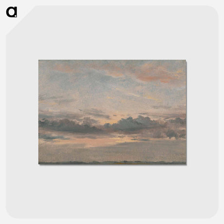 アートポストカード-A Cloud Study, Sunset
 - ジョン コンスタブル Postcard.