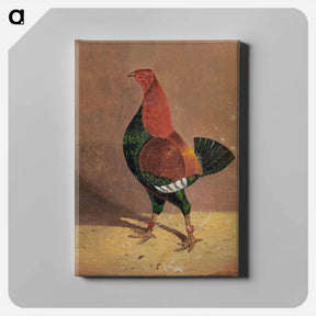 アートパネル-Fighting Cocks
 - ジョン フレデリック ヘリング Canvas.