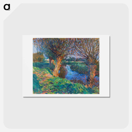 アートポストカード-At Calcot - ジョン シンガー サージェント Postcard.