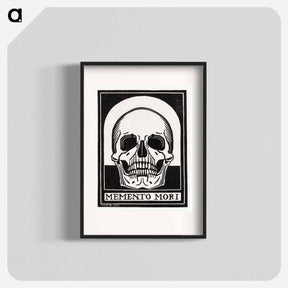 アートポスター-Memento mori - ユリー デ フラーハ Poster.