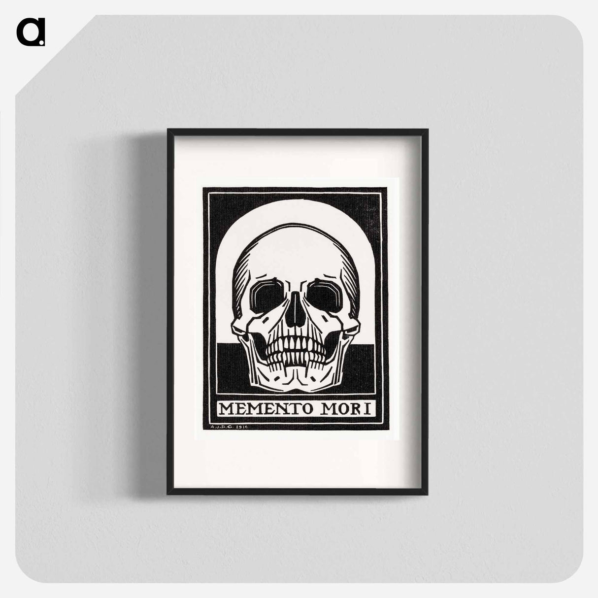 Memento mori - Julie de Grague Poster.