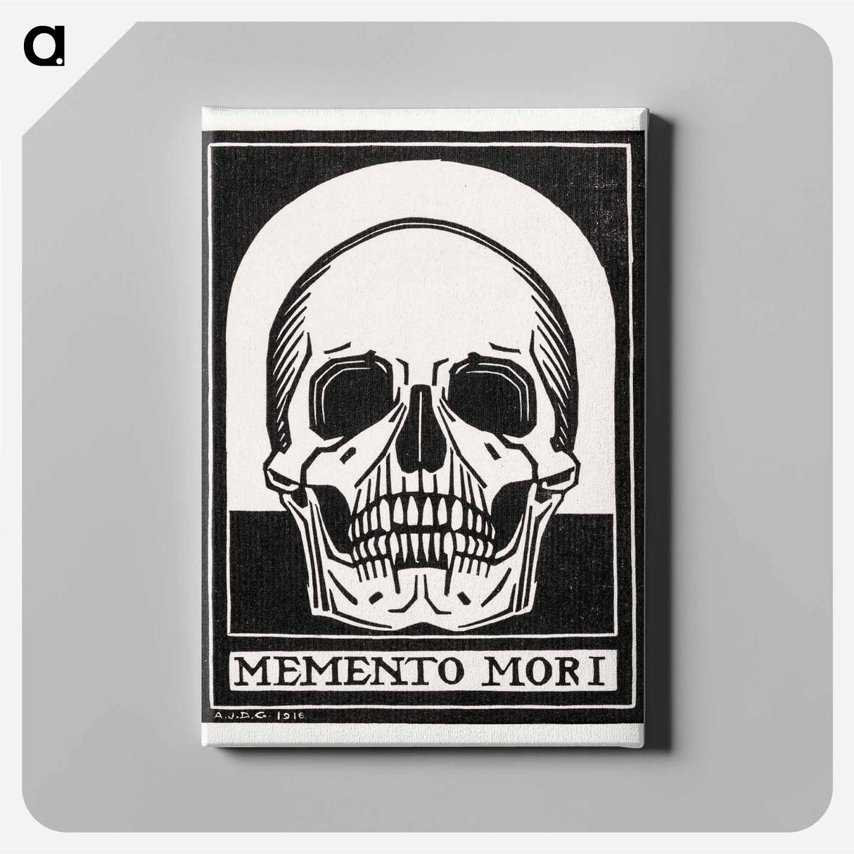 Memento mori - ユリー デ フラーハ Canvas.