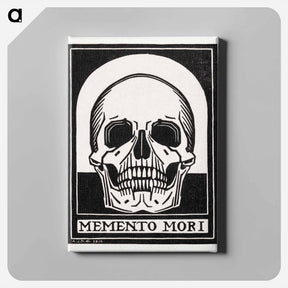 アートパネル-Memento mori - ユリー デ フラーハ Canvas.