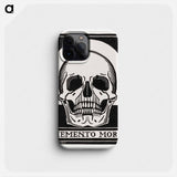 Memento mori - Julie de Grague Phone Case.