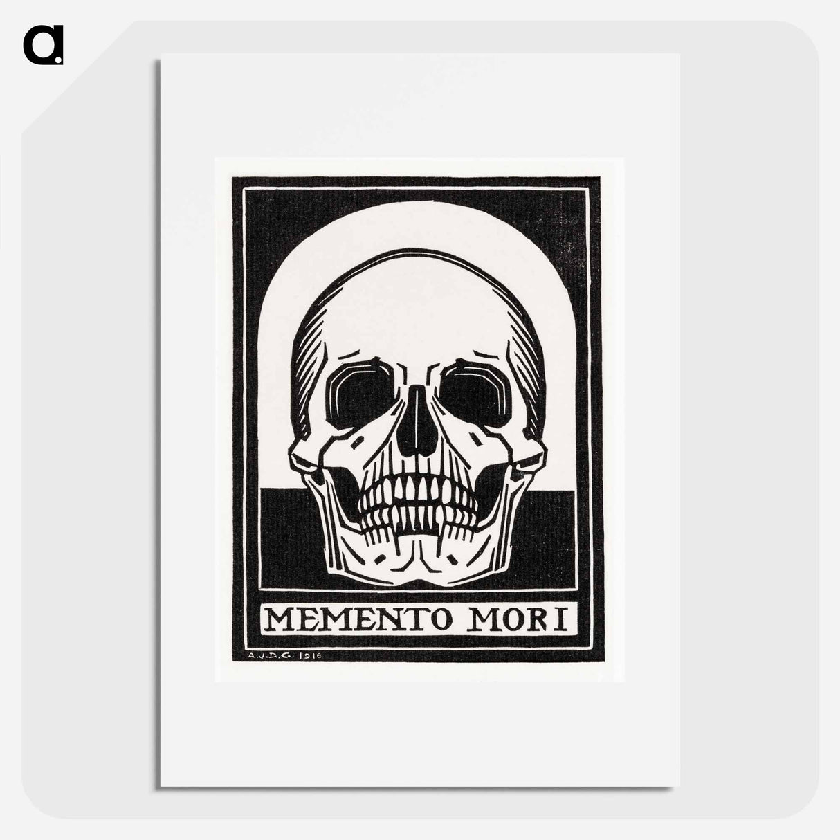 Memento mori - Julie de Grague Poster.