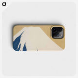 Mount Fuji from Momoyogusa–Flowers of a Hundred Generations - Kamisaka Setsuka Phone Case.