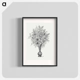 Flower vase - Leo Gestell Poster.
