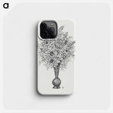 Flower vase - レオ ゲステル Phone Case.