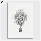 Flower vase - Leo Gestell Poster.