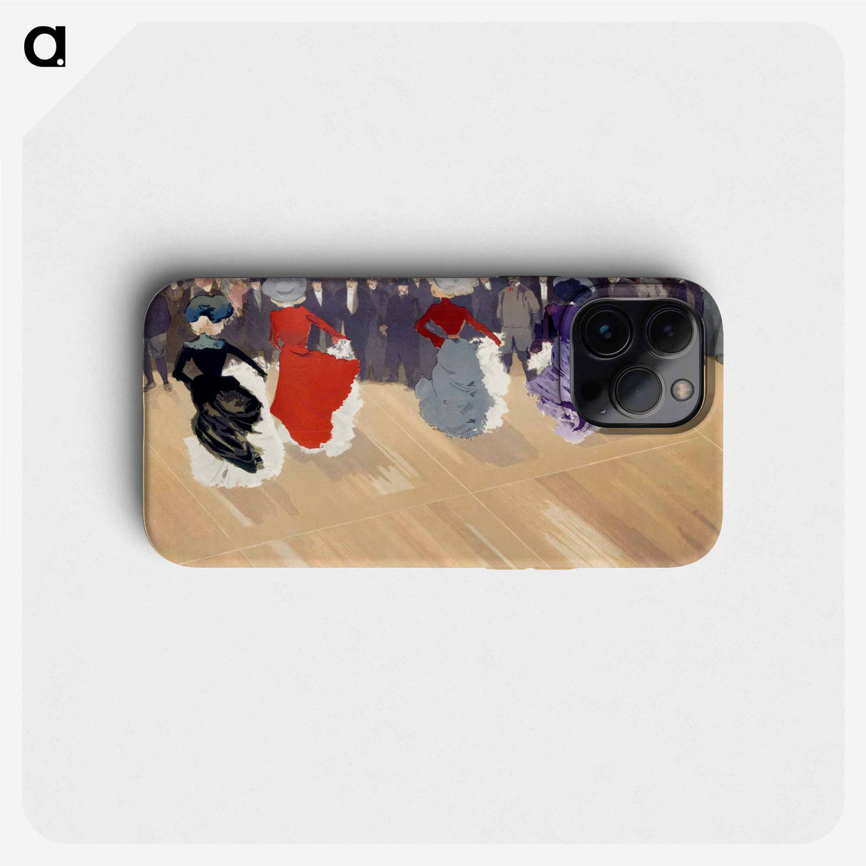The quadrille at the Moulin-Rouge - Louis Abel Troussier Phone Case.