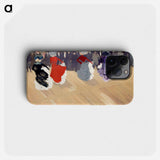 The quadrille at the Moulin-Rouge - Louis Abel Troussier Phone Case.