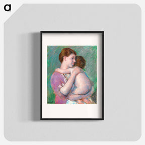 アートポスター-Mother and Child - メアリー カサット Poster.