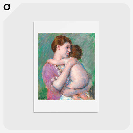 アートポストカード-Mother and Child - メアリー カサット Postcard.