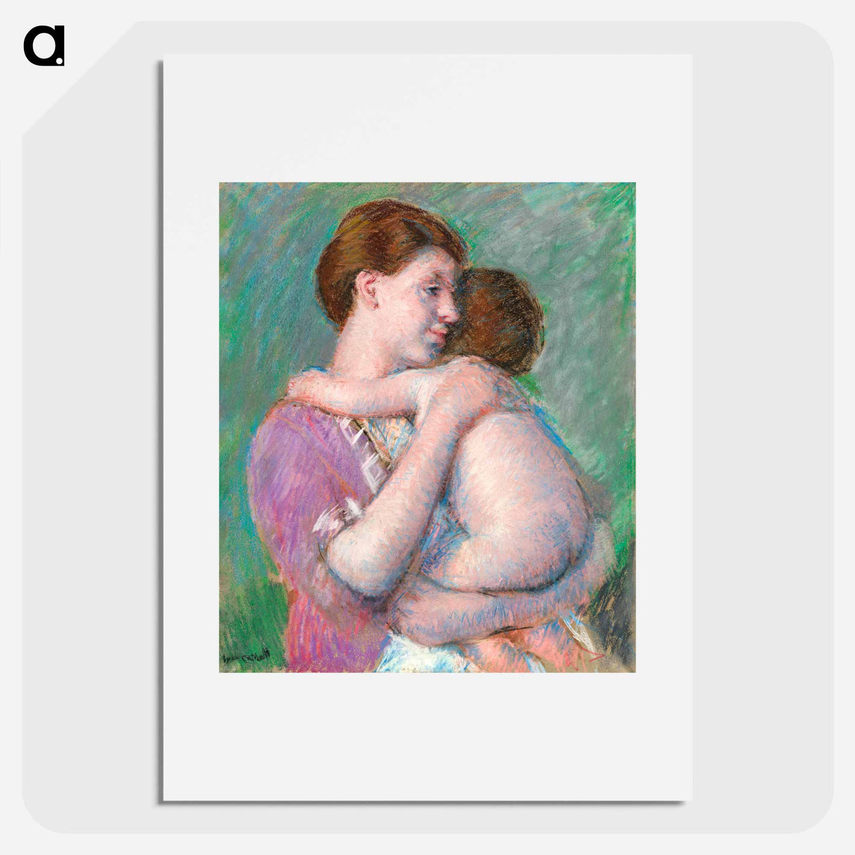 Mother and Child - Mary Cassatt Poster.