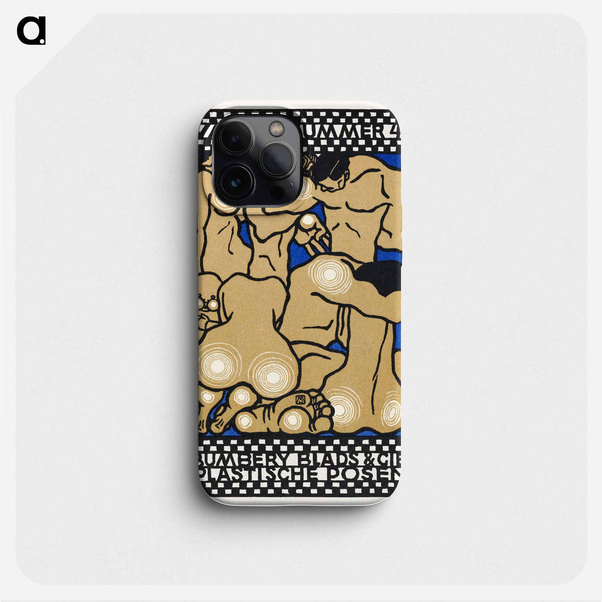 Vaudeville Act 4: Bumbery Blads & Cie, Plastic Poses - モリツ ユング Phone Case.