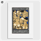 Vaudeville Act 4: Bumbery Blads & Cie, Plastic Poses - モリツ ユング Poster.