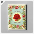 アートパネル-The Rose Without Thorns, Advertisement for Wampole's Preparation
 - 国立医学図書館 Canvas.